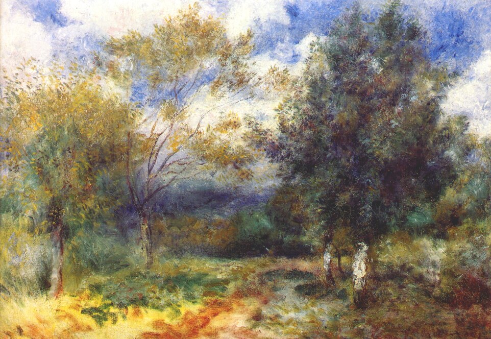 Landscape in the sun 1881
